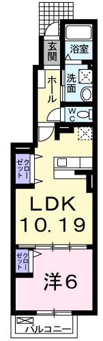 アーリー　スプリング 間取図