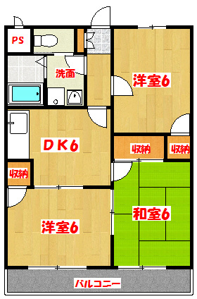 グランデール東越谷 間取り