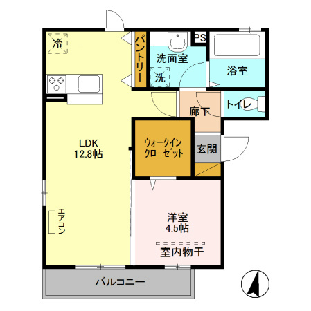グリーンパーク（吉川市） 間取り