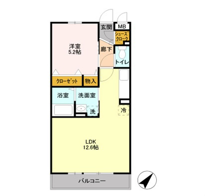 キャッソル嵯峨 ＡＬＳＯＫセキュリティ。連帯保証人、保証会社不要です。オートロック。追い焚き。