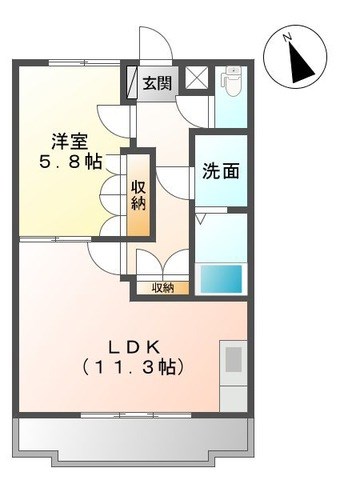フローラル穂花 間取り