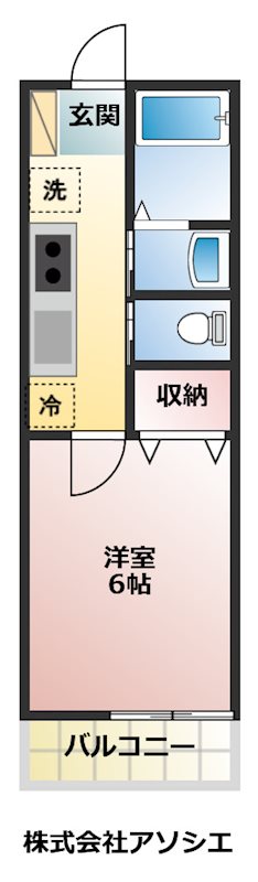 ウエストガーデン吉川木売 間取り