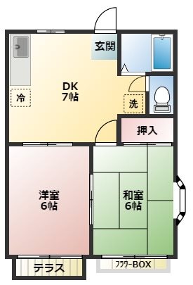 サンハイム一柳 間取り