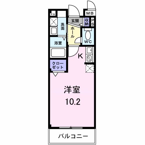 サンハイム武里 間取り