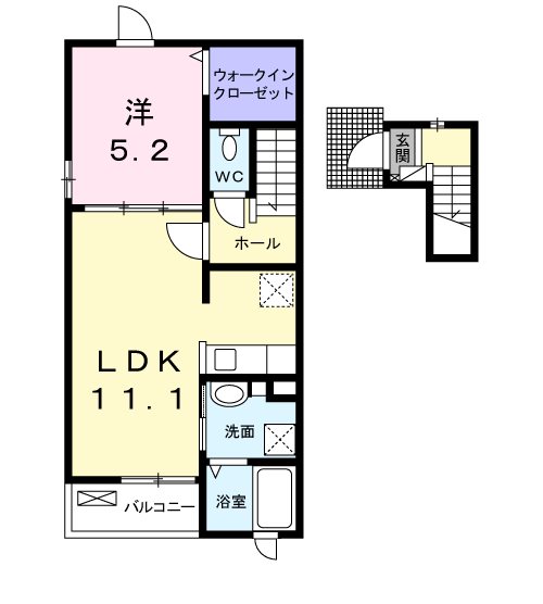 コンフォール・メゾン 間取り