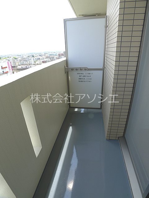 アンセラジオ新越谷 ベランダ