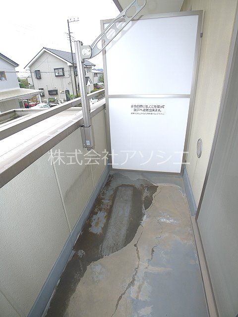 プラシード新越谷 ベランダ