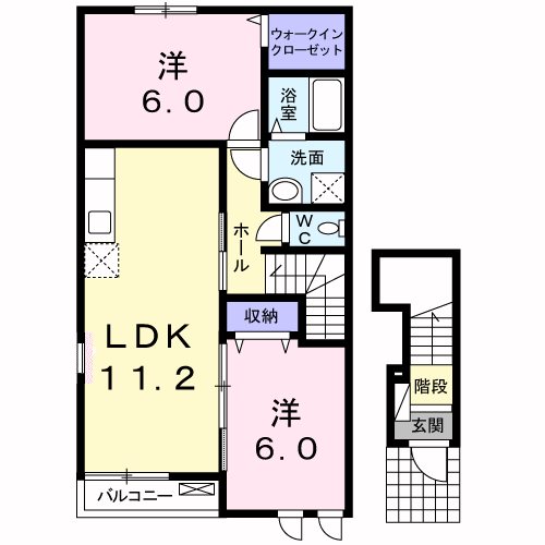 グレイス　ヒルズⅡ 間取り