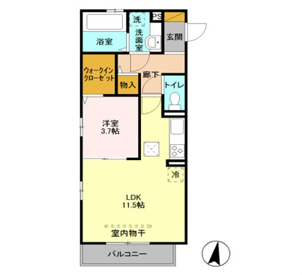 アークコンフォート 間取り