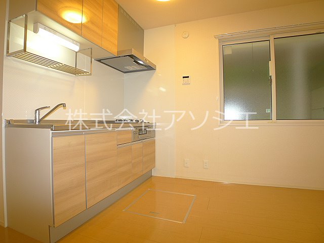 CARRIBEAN APARTMENT キッチンはシステムキッチン