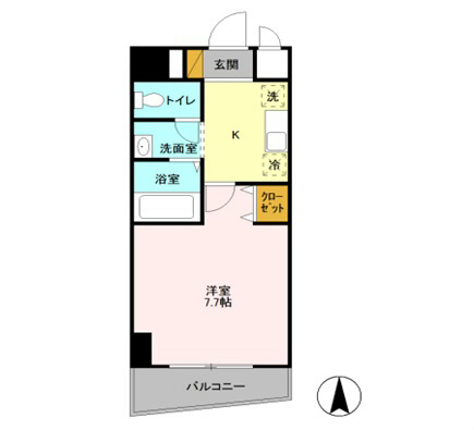 クリエール吉川 鉄筋コンクリートマンション。