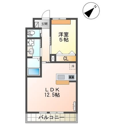 エスペランザ（越谷市東大沢） 間取り