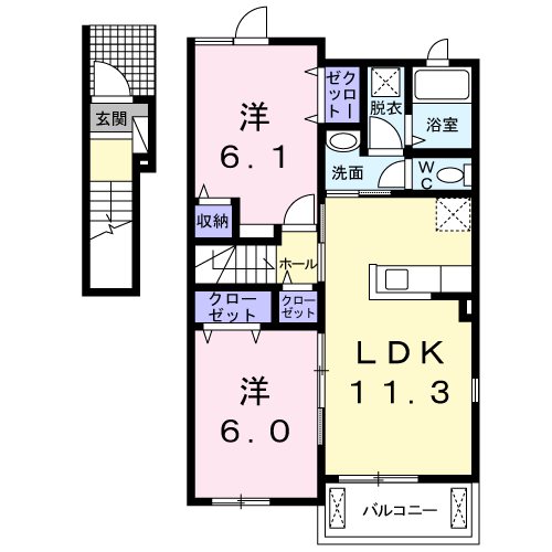 カーネミリオーネⅡ 内見予約受付中です。お気軽にお問い合わせ下さい。
