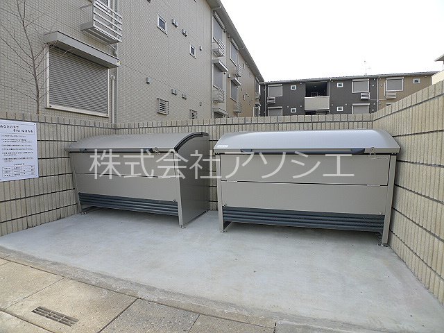 ロイジェントパークス草加手代A ゴミ集積場