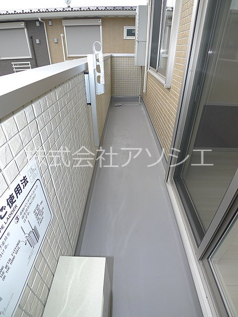 ロイジェントパークス草加手代C ベランダ