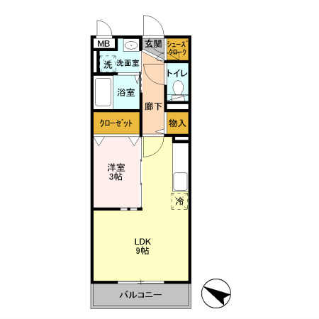 Miracle Bear 間取り