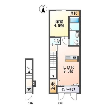 サンパティーク（吉川市） 間取り