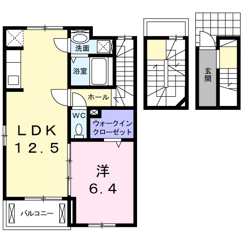 エルヴィータⅡ 間取り
