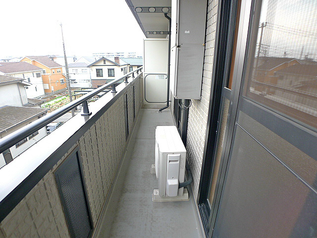 コンフォート嵯峨 ベランダ