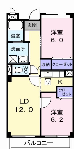 プリムヴェール（春日部市） 間取り
