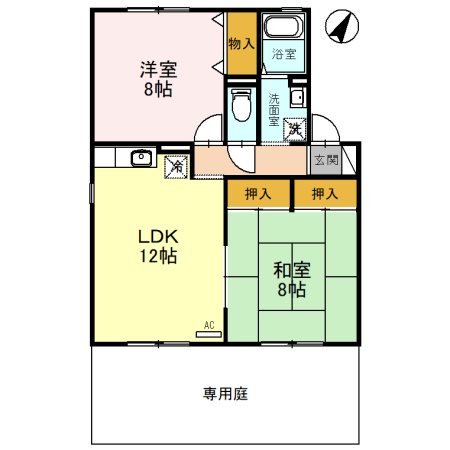 アーバンライフ　Ⅱ 間取り