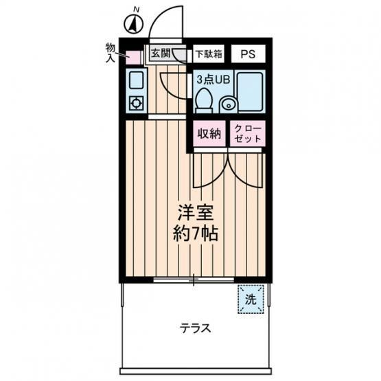 ブライトコート壱番館 間取り