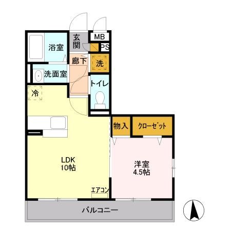 エスポワール（草加市青柳） 間取り