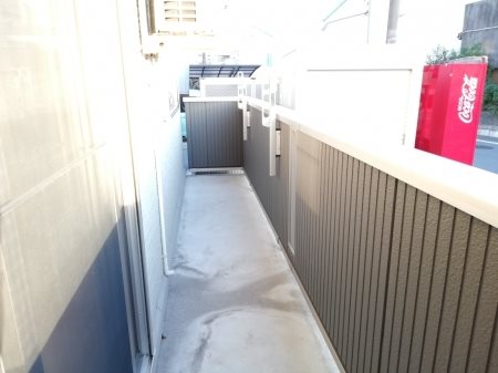 エスポワール（草加市青柳） 南面