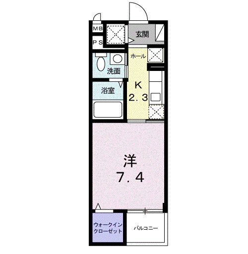 コンティネント 間取り