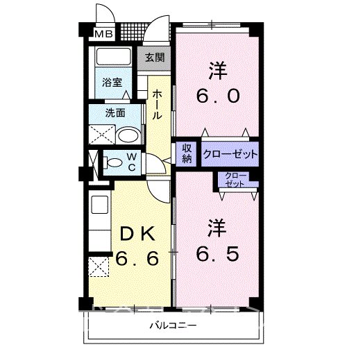 ソレイユ（草加市） 間取り