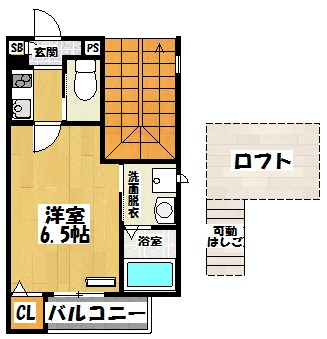 ウエストハイムLT1丁目 間取り