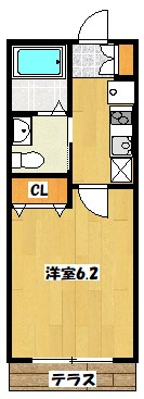 ウエストガーデンＬＴ1丁目 間取り