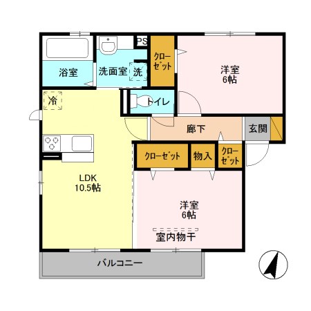 サンライトスクエア　Ⅴ 間取り