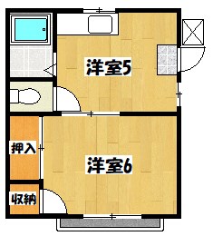 サンワコーポ 内見予約受付中です。お気軽にご連絡ください。