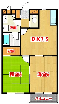 エクレールⅡ 間取り