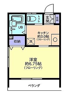 オレンジキャッスル越谷 間取り