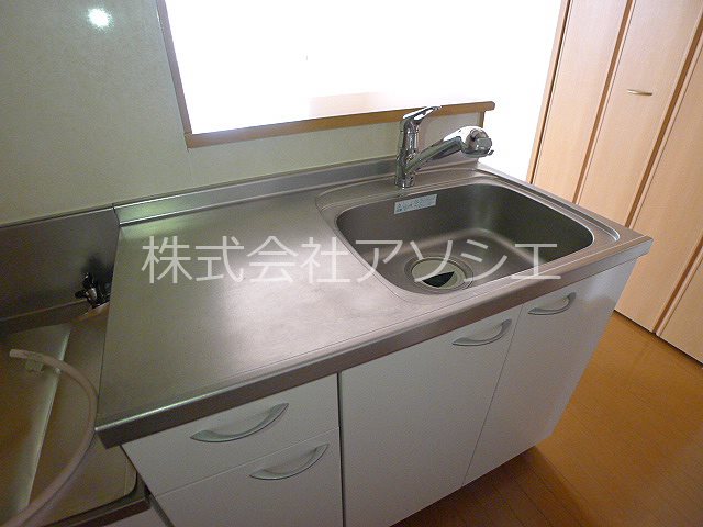 エーデルハイムK キッチンはガスコンロ設置可