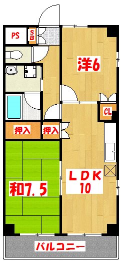 ハイアットプラザ新越谷 間取り