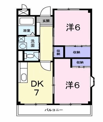 MK・ハイツ 間取り