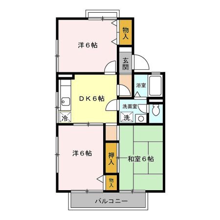 セジュール　Ⅰ 連帯保証人も保証会社も不要です。敷金０で初期費用軽減。南向き。各部屋ＬＥＤ照明付。TVモニターホン付