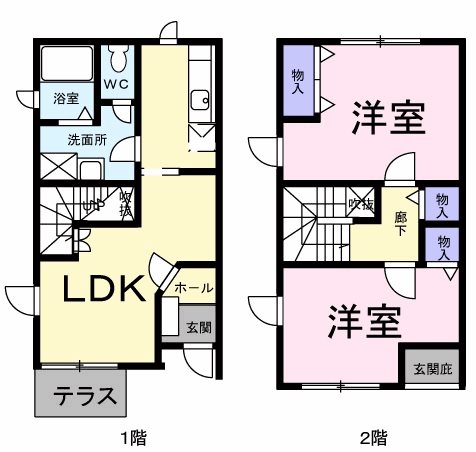 サンクレストール吉岡T 間取り
