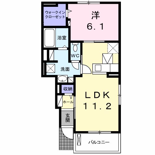 カーサ　フェリジータ 間取り