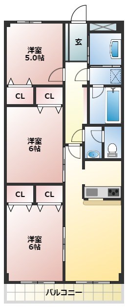 エクメーネ吉川 間取り
