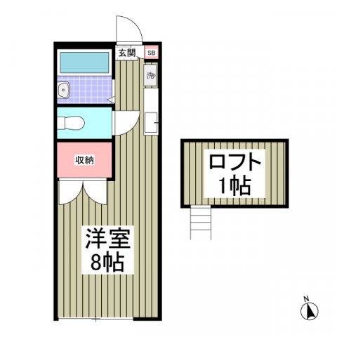 イース越谷 間取り