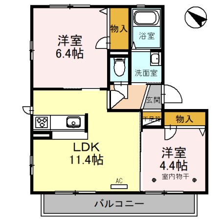 COMFORT　桜 間取り