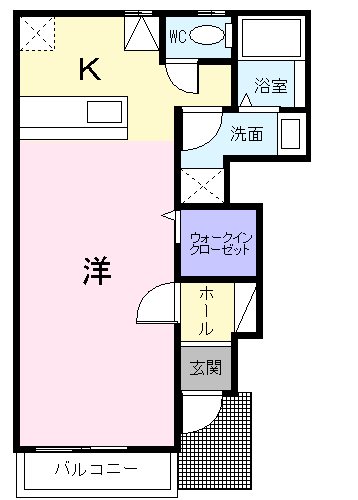アンソレイエ（吉川市） 間取り