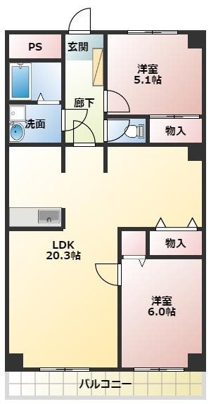 モリサンビル 間取り