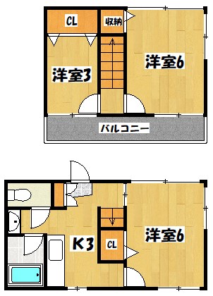 キャピタル越谷Ｂ 間取り