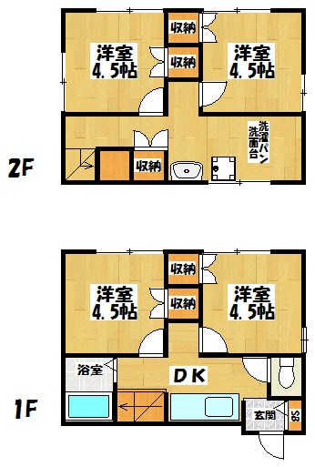 キャピタル越谷 C 間取り