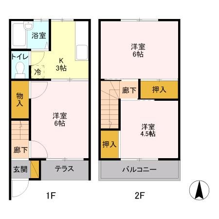 キャピタル高久　A 間取り